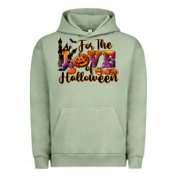 Pigment Oil Green For The Love Of Halloween Urban Hoodie - RanaPortraitStore