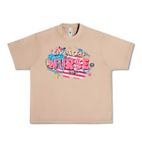 Burro American Nurse Urban Heavy Tee - FaDigitalArtStudio
