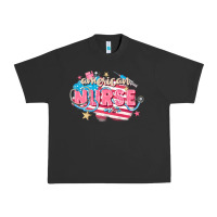 Pigment Black American Nurse Urban Heavy Tee - FaDigitalArtStudio