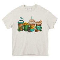 Cream desert darlin coffee cups Heavy Core Tee - Jasminsmagicworld