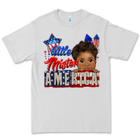 Dove Grey little mister america black boy Premium Tee - CowGirlArtShop