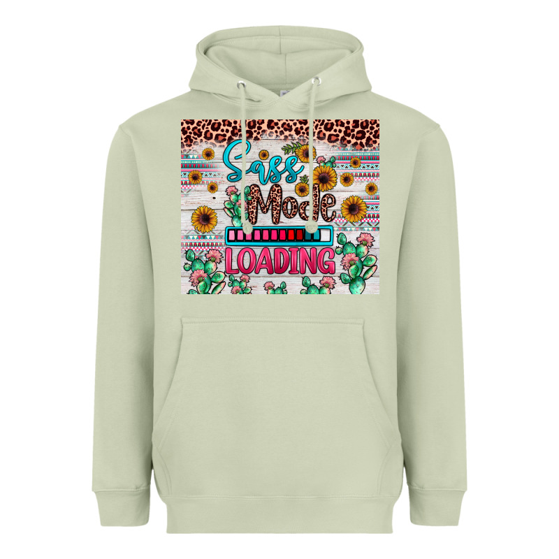 Sass Mode Loading Heavyweight Hoodie by JahusDesignShop | Teevron