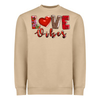 Mushroom love vibes Heavyweight Sweatshirt - AdoDesignShop