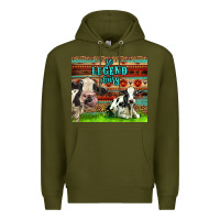Army Green So Legend Dairy Premium Hoodie - LillyAllenDesigns