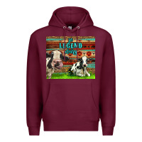 Burgundy So Legend Dairy Premium Hoodie - LillyAllenDesigns