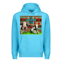 Ocean Blue So Legend Dairy Premium Hoodie - LillyAllenDesigns
