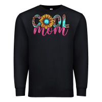 Black cool mom Premium Sweatshirt - JahusDesignShop