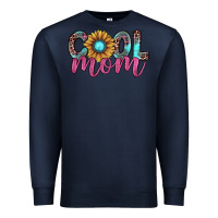 Navy cool mom Premium Sweatshirt - JahusDesignShop