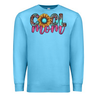 Ocean Blue cool mom Premium Sweatshirt - JahusDesignShop