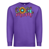 Purple cool mom Premium Sweatshirt - JahusDesignShop