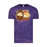 Cloud Purple Western Leopard and Serape Chicks Vintage Tee - Jasminsmagicworld