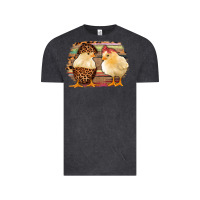 Vintage Black Western Leopard and Serape Chicks Vintage Tee - Jasminsmagicworld
