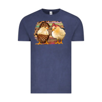Vintage Denim Western Leopard and Serape Chicks Vintage Tee - Jasminsmagicworld