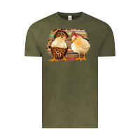 Vintage Olive Western Leopard and Serape Chicks Vintage Tee - Jasminsmagicworld
