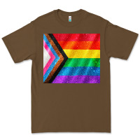 Cacao Pride flag Premium Tee - CowGirlArtShop