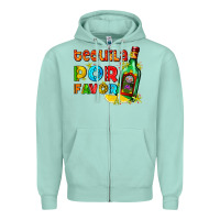 Seafoam tequila porfavor Zipper Hoodie - AdoDesignShop