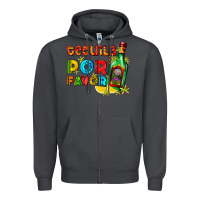 Smoke tequila porfavor Zipper Hoodie - AdoDesignShop