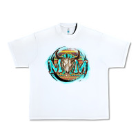 White Aztec mom Mother's Day Urban Heavy Tee - FaDigitalArtStudio
