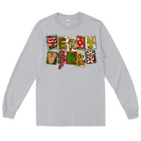 Moon Dust Merry Vibes Long Sleeve Tee - FaDigitalArtStudio