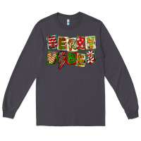 Smoke Merry Vibes Long Sleeve Tee - FaDigitalArtStudio