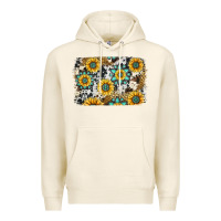 Tofu gemstone sunflower cowhide background Premium Hoodie - Jasminsmagicworld