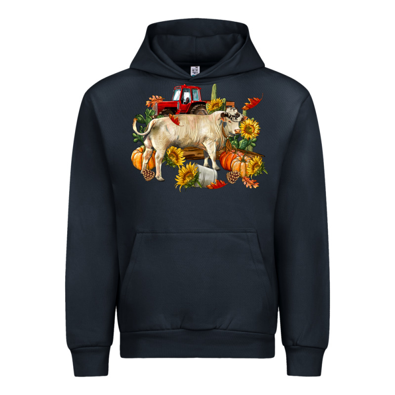 Fall Charolais Bull Urban Hoodie by RanaPortraitStore | Teevron