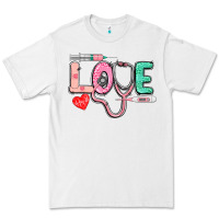 White Love Nursing Premium Tee - CowGirlArtShop