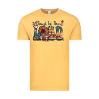 Vintage Mustard Trust in the lord with all your heart Vintage Tee - FaDigitalArtStudio
