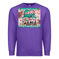 Purple sassy just like my mama Premium Sweatshirt - JahusDesignShop
