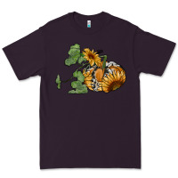 Plum sunflower pumpkin Premium Tee - RanaPortraitStore