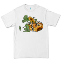 White sunflower pumpkin Premium Tee - RanaPortraitStore