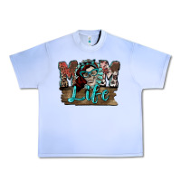 Grape Ice Mom life skull Mother's Day Urban Heavy Tee - FaDigitalArtStudio