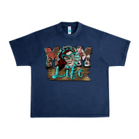Navy Mom life skull Mother's Day Urban Heavy Tee - FaDigitalArtStudio