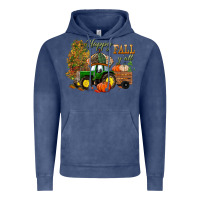 Vintage Denim Happy Fall Y'all Vintage Hoodie - BundleAndBundleShop