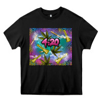 Black 4 20 marijuana holiday Heavy Core Tee - TumblerDesignByShophia
