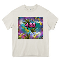 Cream 4 20 marijuana holiday Heavy Core Tee - TumblerDesignByShophia