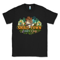 Black Small town Easter Day Classic Tee - HowdyJamesFarm