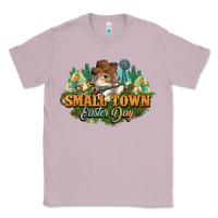 Lilac Small town Easter Day Classic Tee - HowdyJamesFarm
