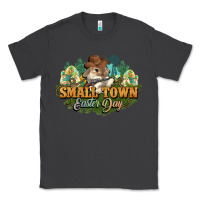 Smoke Small town Easter Day Classic Tee - HowdyJamesFarm