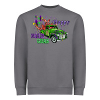 Storm mardi gras with truck Heavyweight Sweatshirt - AdoDesignShop