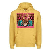 Antique Gold Western Cat Mom Premium Hoodie - LillyAllenDesigns