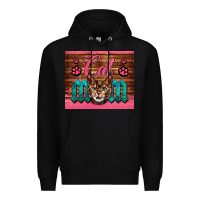 Black Western Cat Mom Premium Hoodie - LillyAllenDesigns