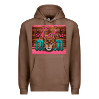 Chestnut Western Cat Mom Premium Hoodie - LillyAllenDesigns