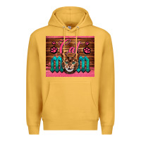 Mustard Western Cat Mom Premium Hoodie - LillyAllenDesigns