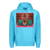 Ocean Blue Western Cat Mom Premium Hoodie - LillyAllenDesigns
