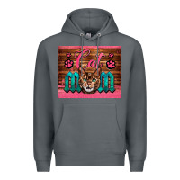 Rock Western Cat Mom Premium Hoodie - LillyAllenDesigns