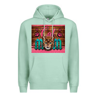 Seafoam Western Cat Mom Premium Hoodie - LillyAllenDesigns