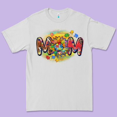 Autism Mom Premium Tee Designed By Cowgirlartshop