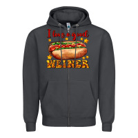 Smoke i love a good weiner Zipper Hoodie - AdoDesignShop