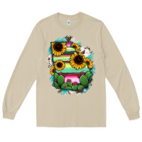Mushroom Georgia Map Sunflower Cactus Serape Long Sleeve Tee - RanaPortraitStore